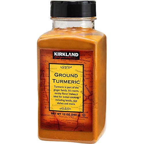 Kirkland Signature Spice Seasoning Ground Turmeric Ginger Herb Dressing Jar 340g