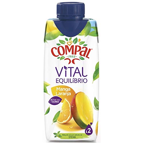 Compal Vital Equilibrium Mango and Orange Juice (330 ml)