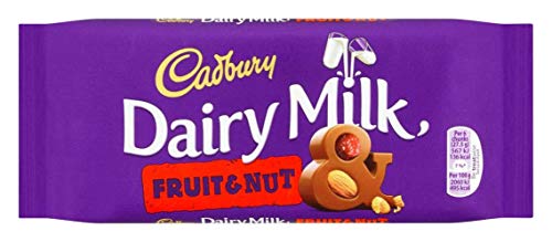 Cadbury Dairy Milk Fruit & Nut Bar 120 g