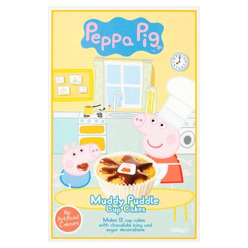 Peppa Pig Muddy Puddle Cup Cakes, 195g