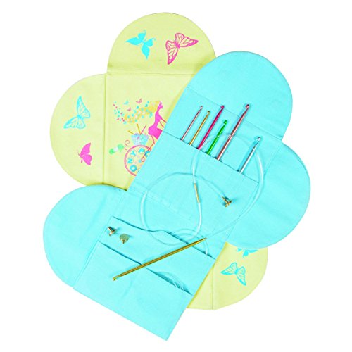 Crochet Hook Set: Yellow Cycle Design: Chroma: 15cm x 3-6 mm