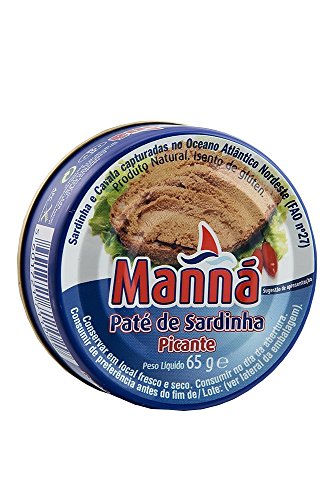 Manná Tinned Sardine Pâté 65g from Portugal x 12