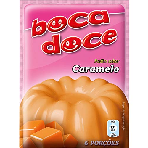 Boca Doce Pudding 22 g Caramel Packaging