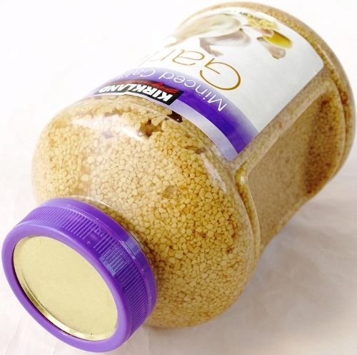 Kirkland Signature Minced California Garlic, 1.36kg
