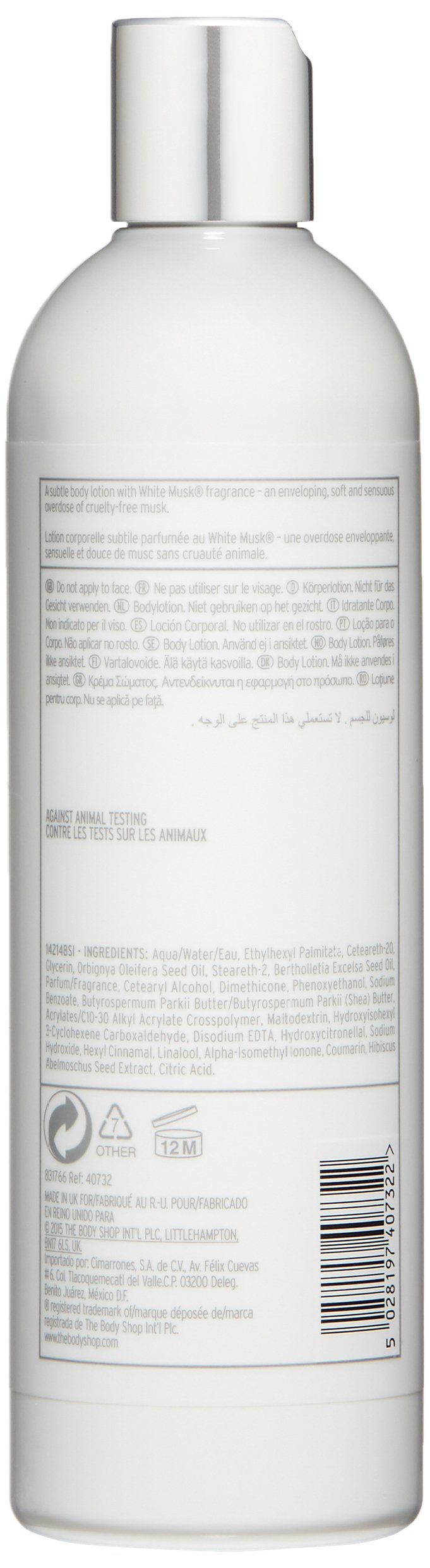 White Musk Body Lotion - 400ml