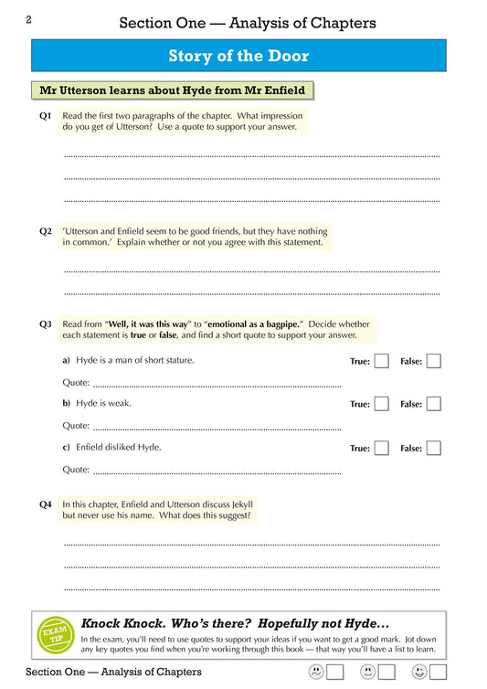 GCSE English - Dr Jekyll and Mr Hyde Workbook (includes Answers): for the 2024 and 2025 exams (CGP GCSE English Text Guide Workbooks)