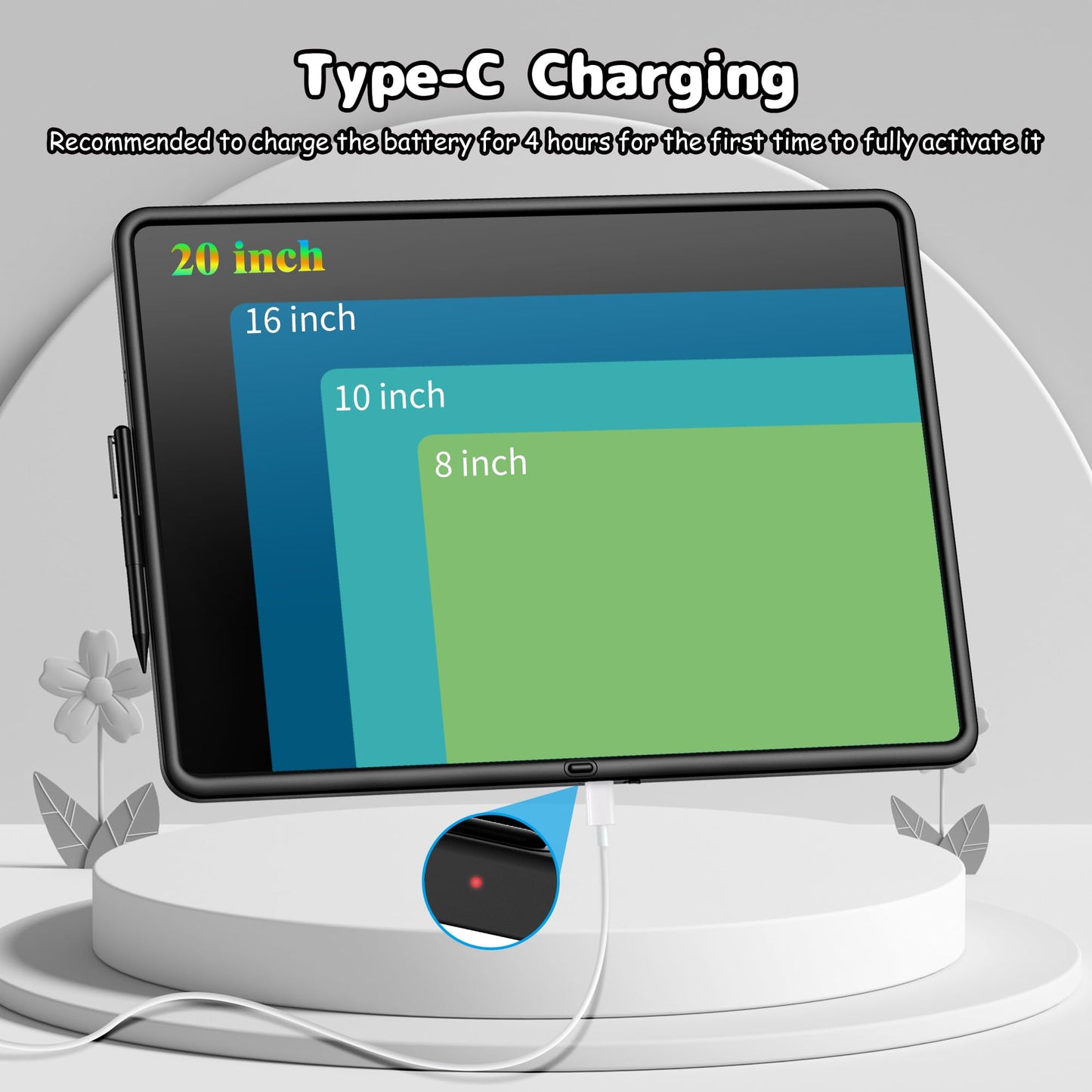 0 SMALL MODEL 20-Inch LCD Writing Tablet for Kids | Large Drawing Pad & Educational Toy