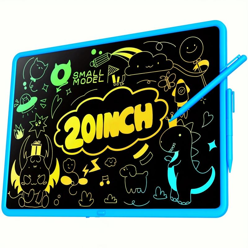 0 SMALL MODEL Kids 20-Inch LCD Writing Tablet – Reusable Drawing & Math Practice Toy