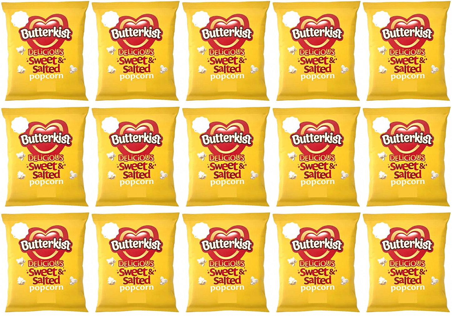 15 x Butterkist Sweet & Salted Popcorn 70GM