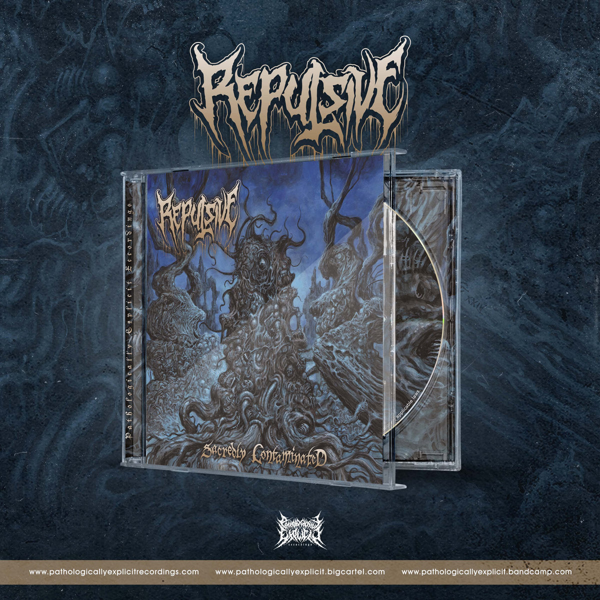 Repulsive - Sacredly Contaminated CD