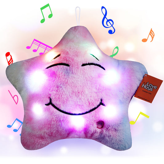 Sensory Star Musical Light Up Plush Toy
