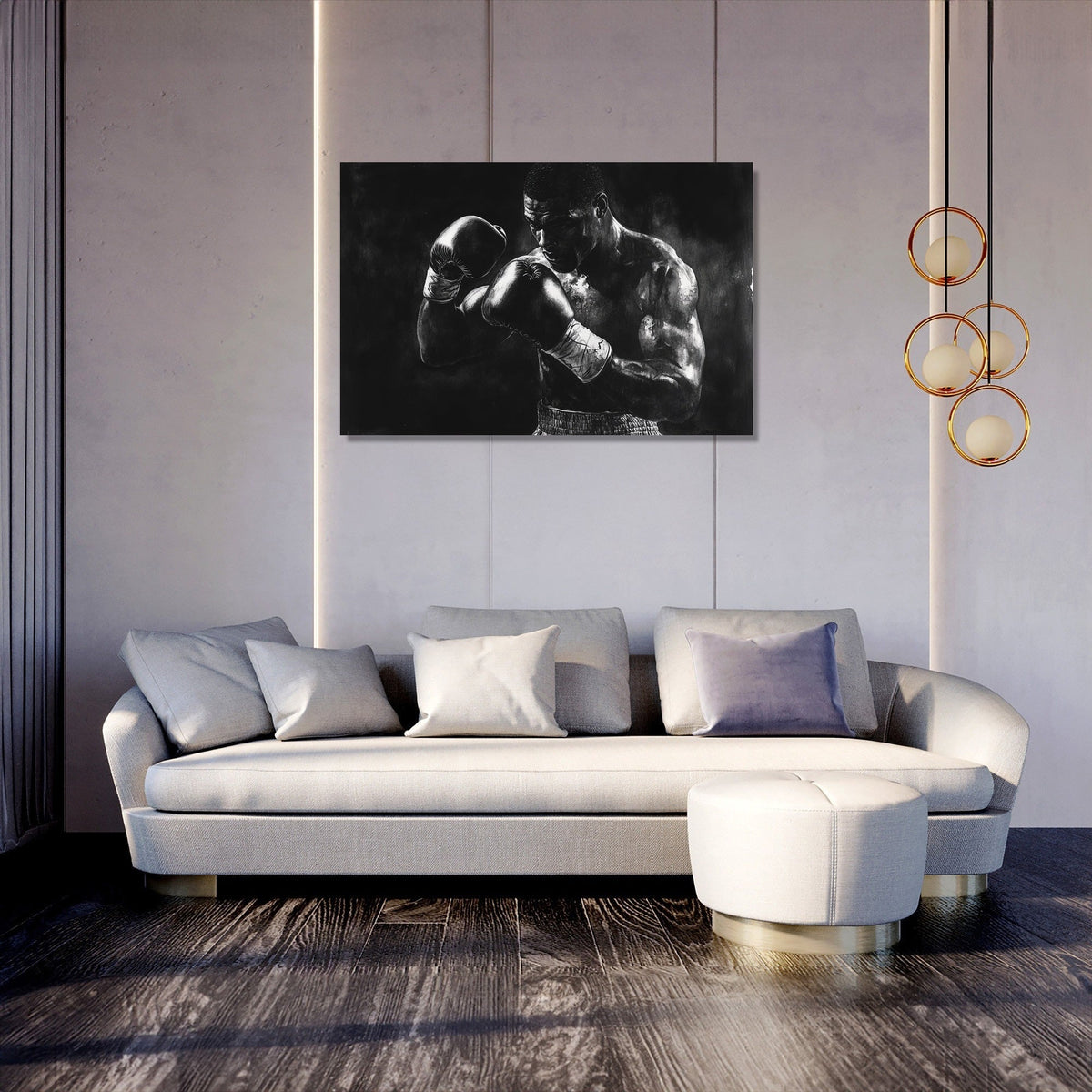 Fists of Determination Canvas