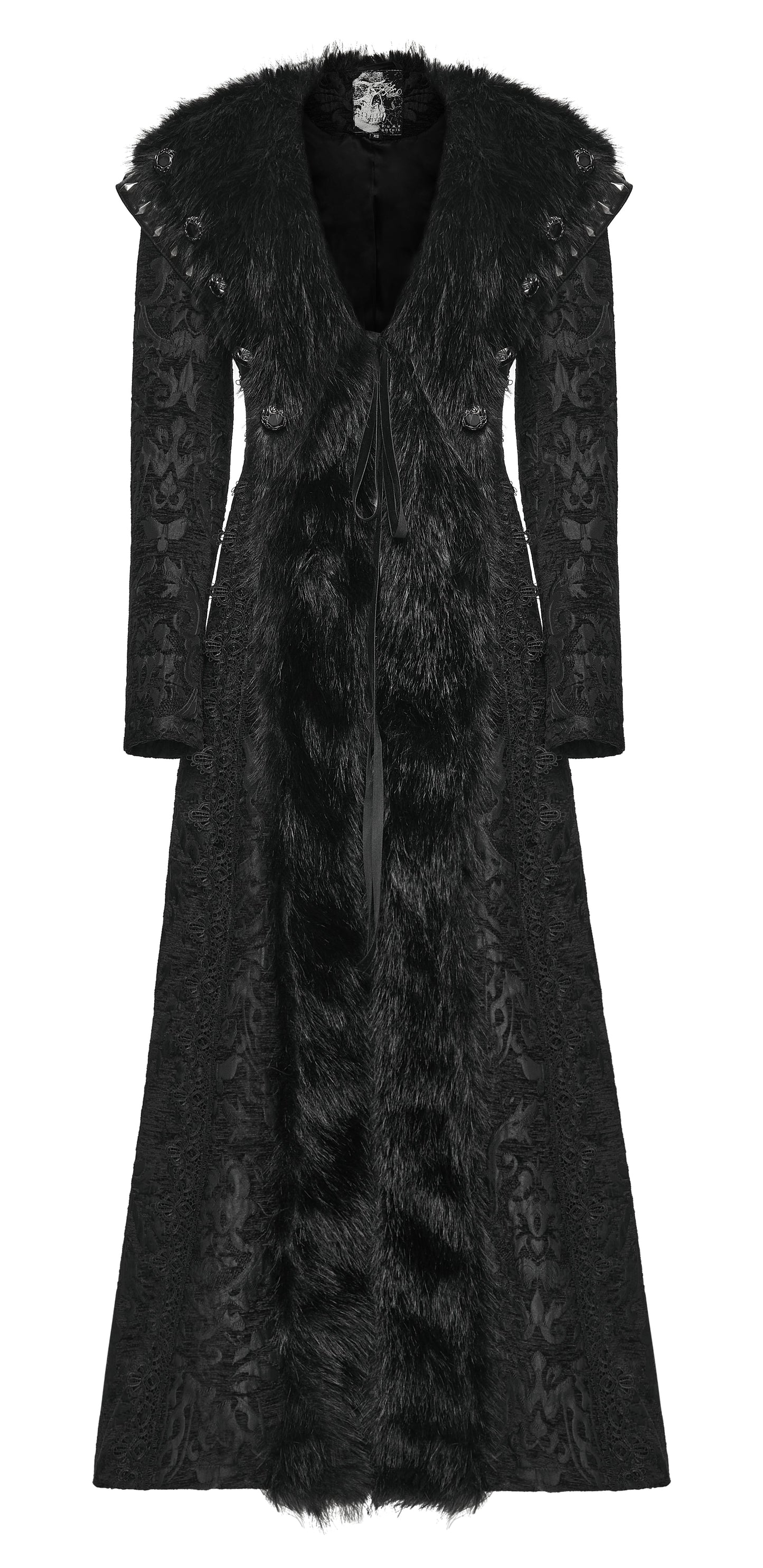 Punk Rave Goth Gorgeous Plush Coat