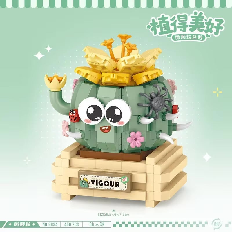 LOZ Cute Cactus Ball 8834