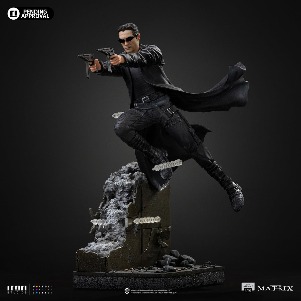 Pre-Order - Statue Neo - Matrix - Art Scale 1/10 - Iron Studios