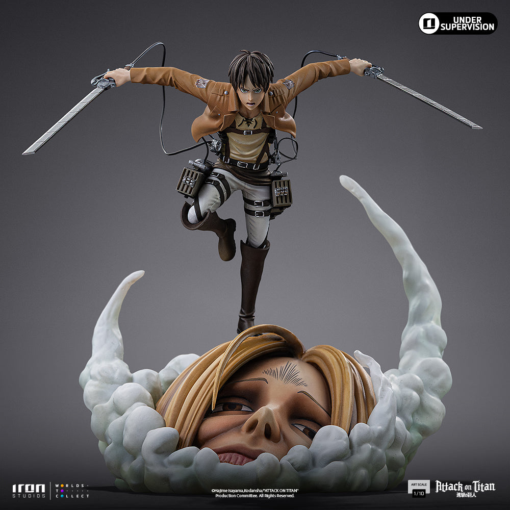 Pre-Order - Statue Eren Yeager - Attack on Titan - Art Scale 1/10 - Iron Studios