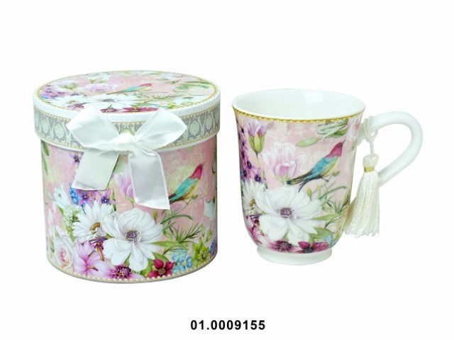 PORCELANA - GIFT BOX WITH COLORFUL MUG 13X11CM