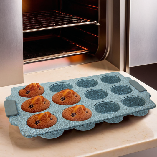 From Scratch Twelve Cup Marble Effect Muffin Tray