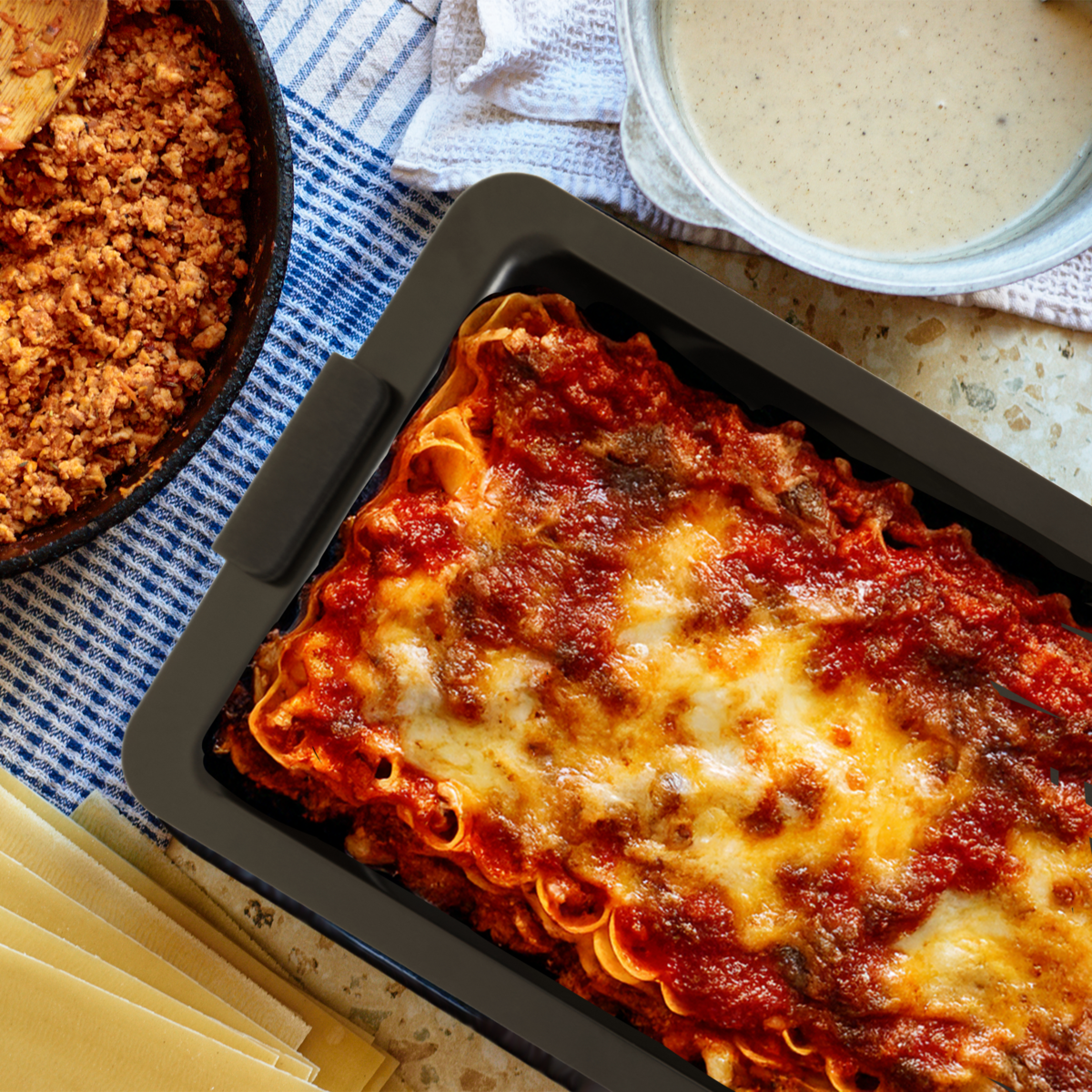 From Scratch Large Black Baking Tray