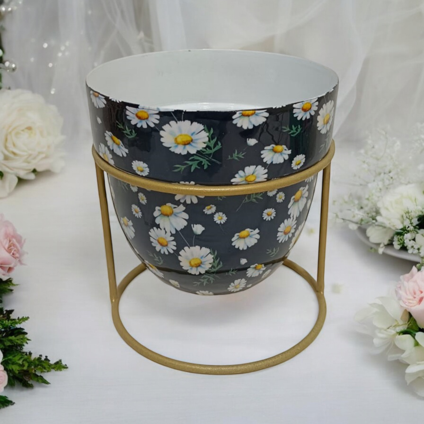 13CM PLANTER ON STAND