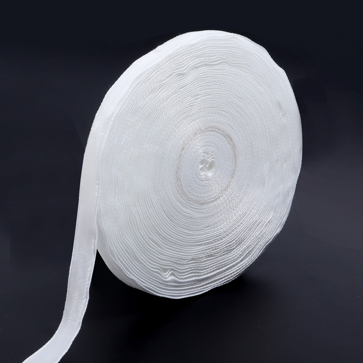 1cm Flocking Ribbon Velvet Band Single-sided Holiday Decoration