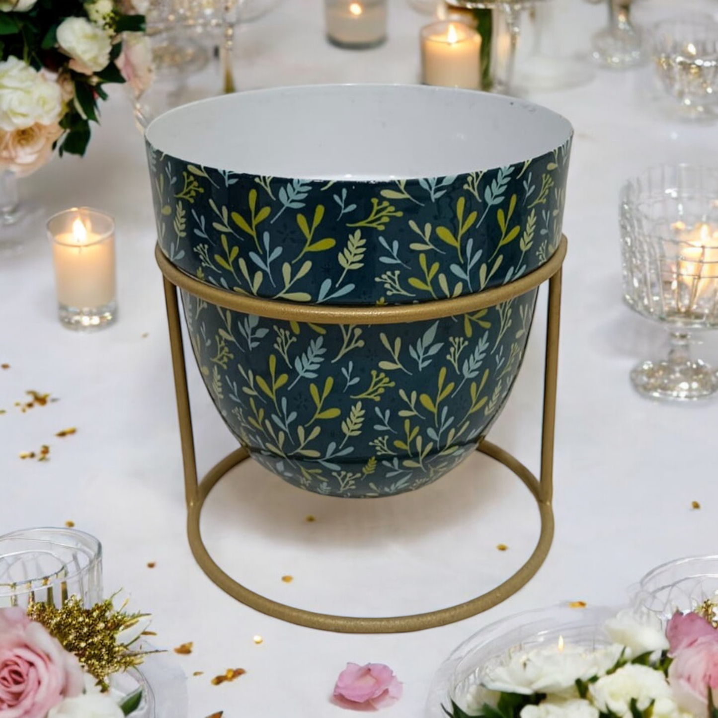 13CM PLANTER ON STAND