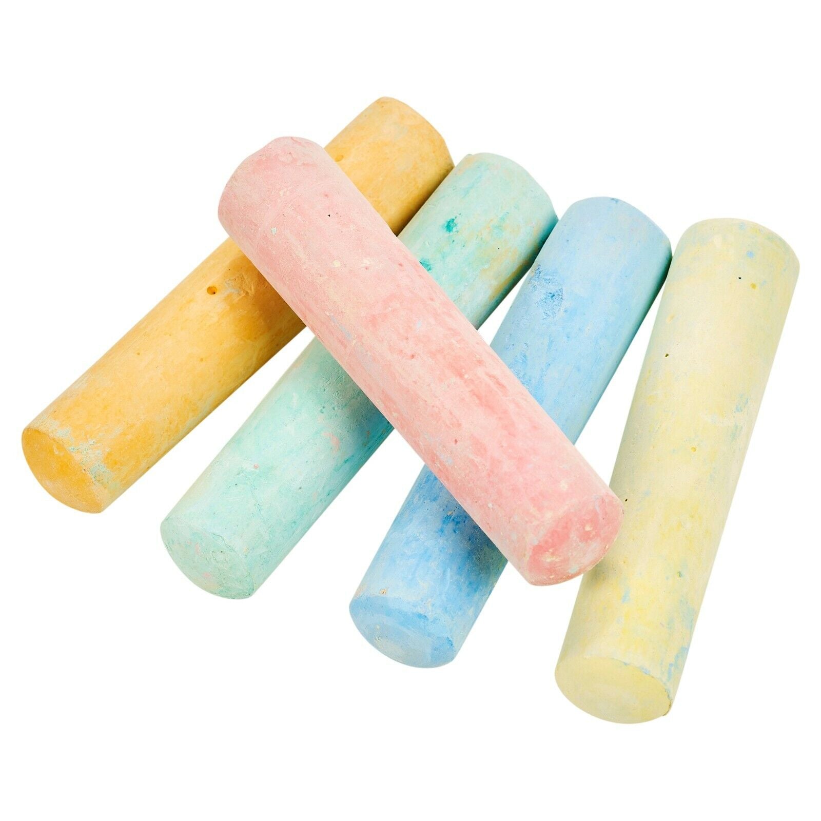 15 or 54 Piece Coloured Chalk Set Pavement Blackboard Children'S Gift Pub in Box