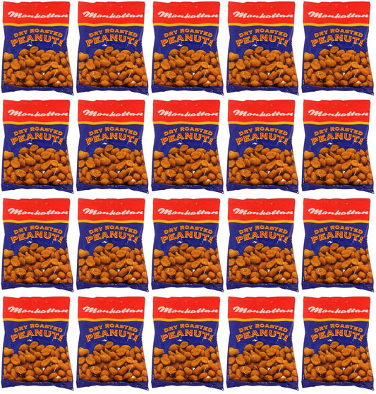 20 x Manhattan Peanut Dry Roast 40g