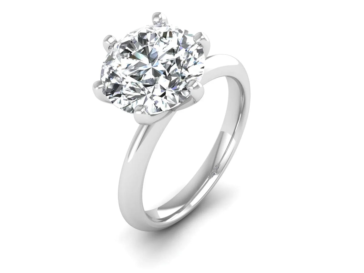 2ct Classic Solitaire Diamond Ring