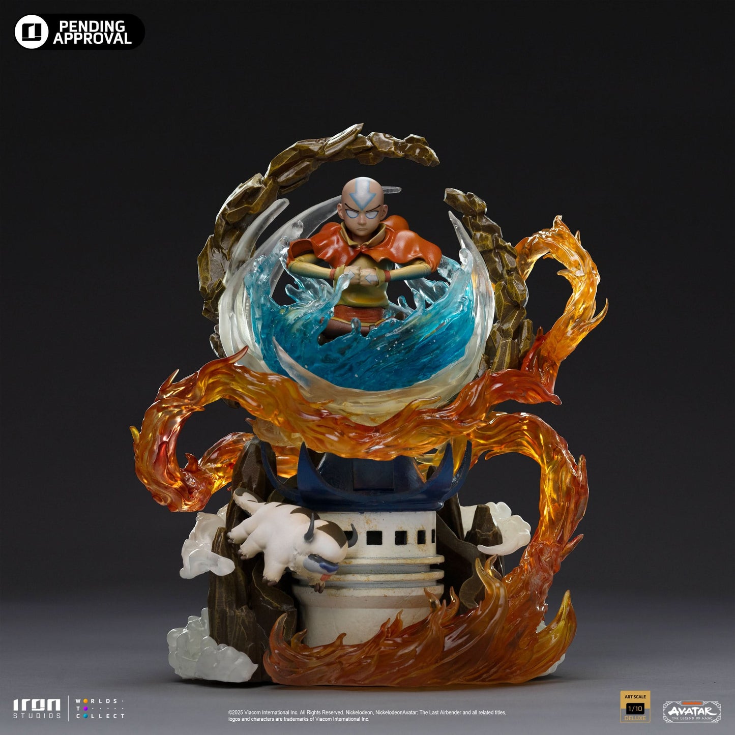 Pre-Order - Statue Aang - Avatar: The Last Airbender - Deluxe Art Scale 1/10 - Iron Studios