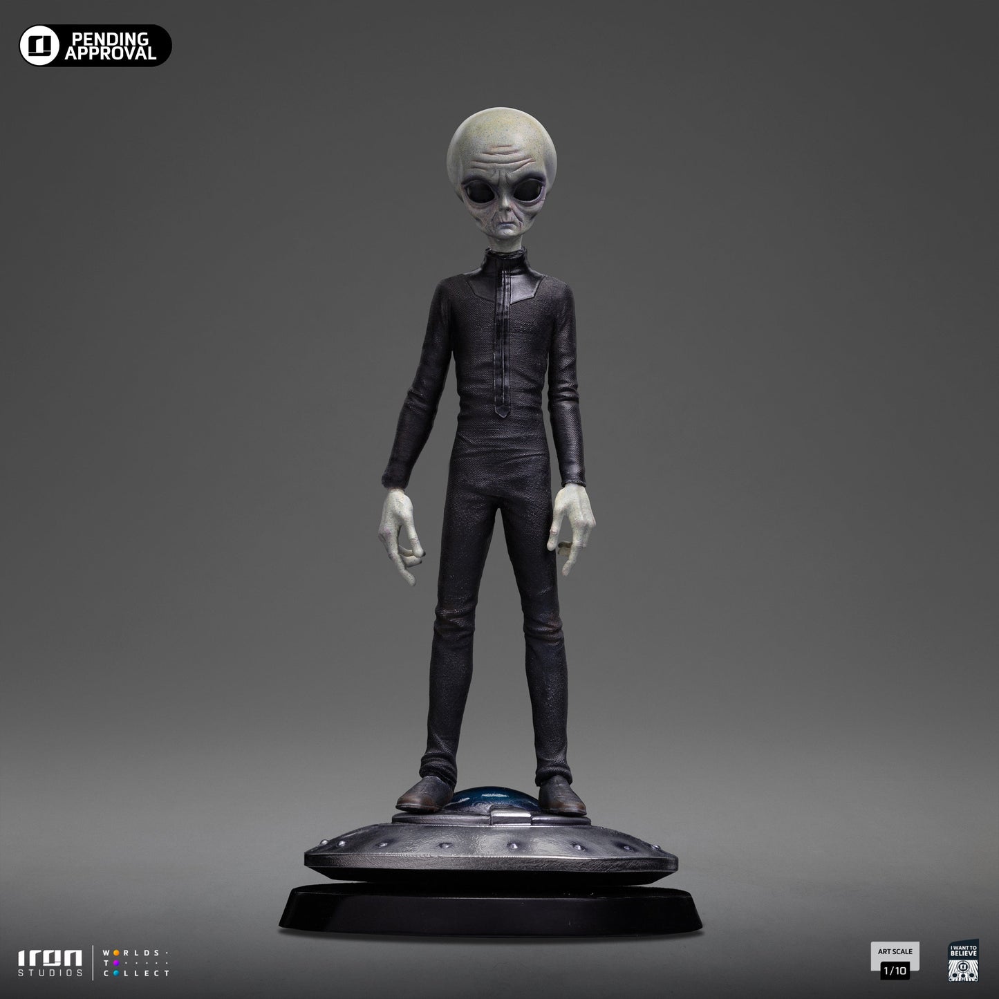 Statue Alien Grey - I Want To Believe - Art Scale 1/10 - Iron Studios
