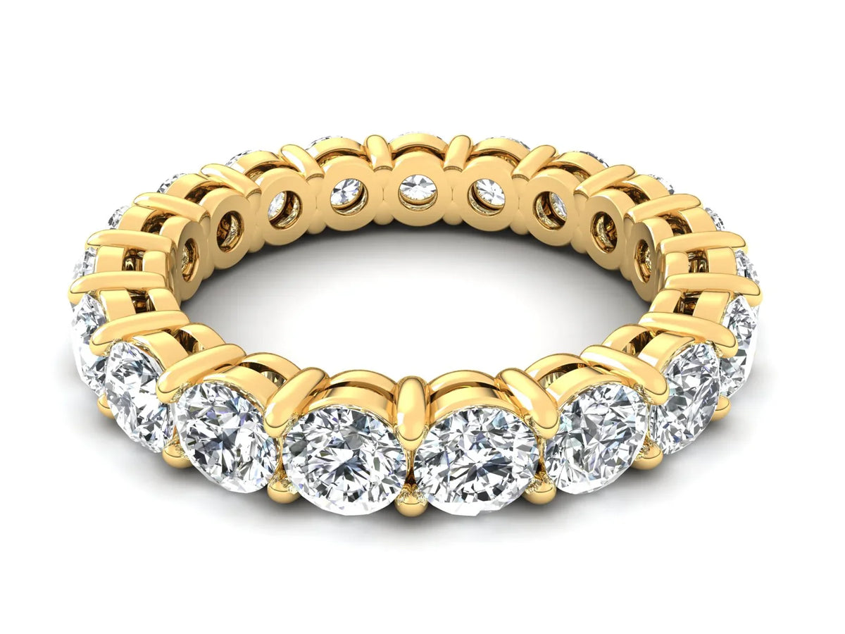 3mm Round Diamonds Eternity Band