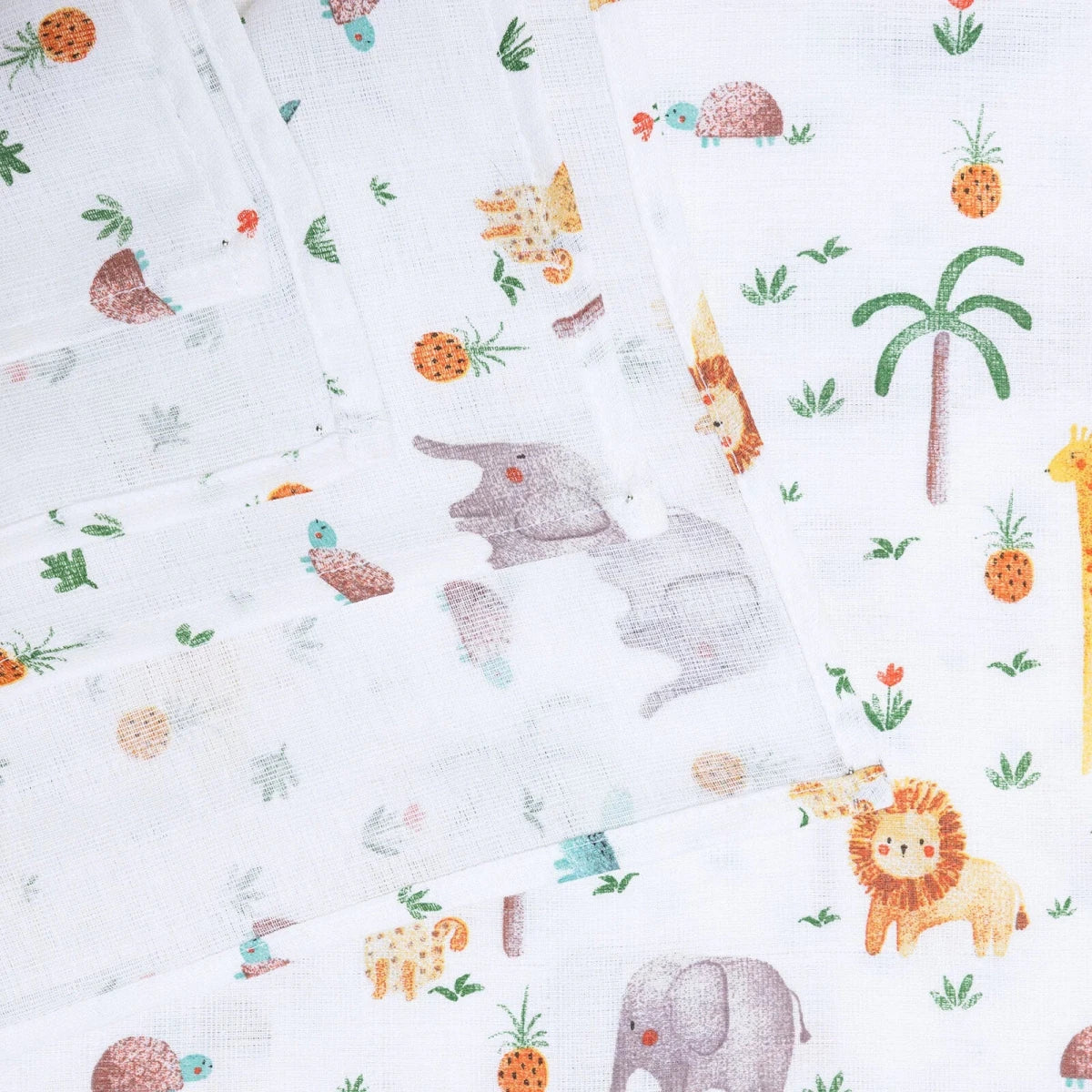 Mollia Unisex Muslin Blanket - Ecru