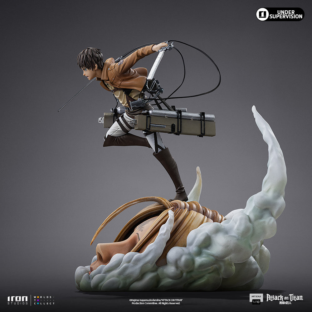 Pre-Order - Statue Eren Yeager - Attack on Titan - Art Scale 1/10 - Iron Studios