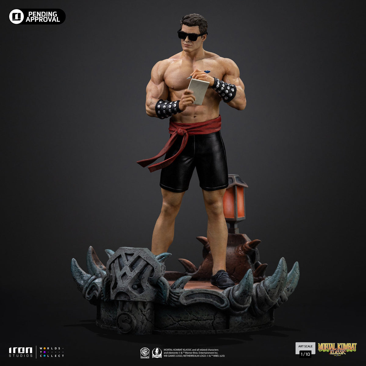 Pre-Order - Statue Johnny Cage - Mortal Kombat - Art Scale 1/10 - Iron Studios
