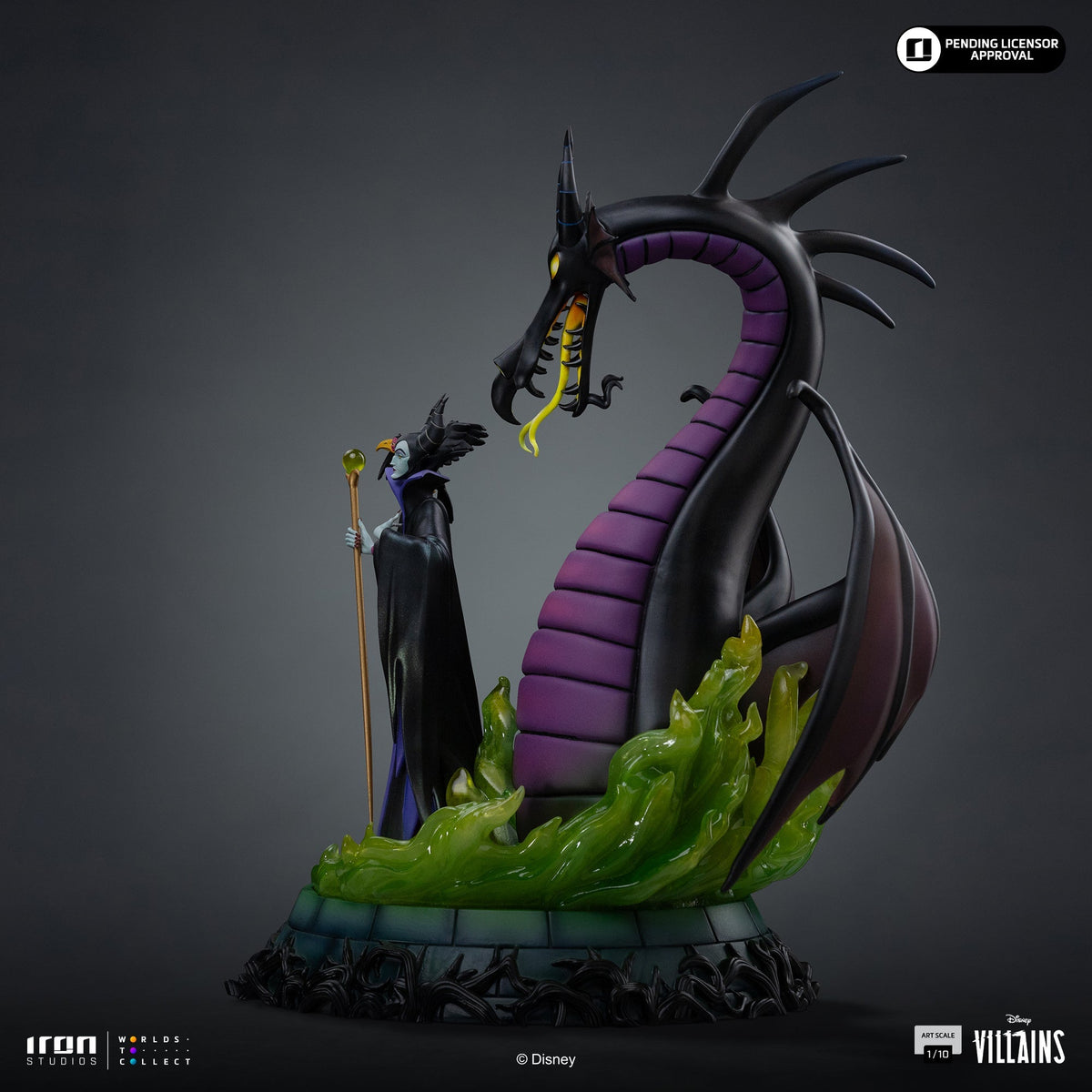 Pre-Order - Statue Maleficent - Disney's Villains - Art Scale 1/10 - Iron Studios