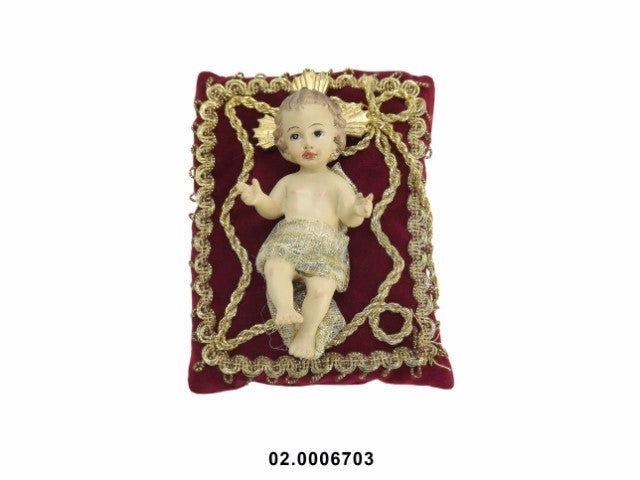 MARFINITE - BABY JESUS LYING DOWN WITH PILLOW 23CM