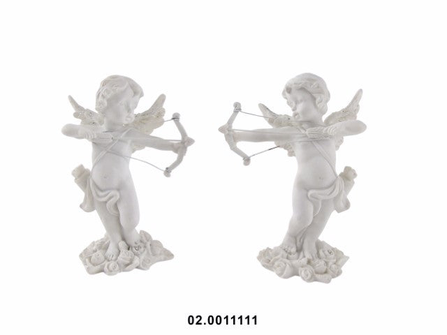MARFINITE - ANGEL IN FLOWER WHITE COLOR 7X4X8CM