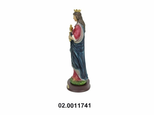 Marfinite - Saint Barbara Colourful Statue 20cm