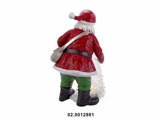 MARFINITE - SANTA CLAUS WITH LED LIGHT CHRISTMAS TREE
