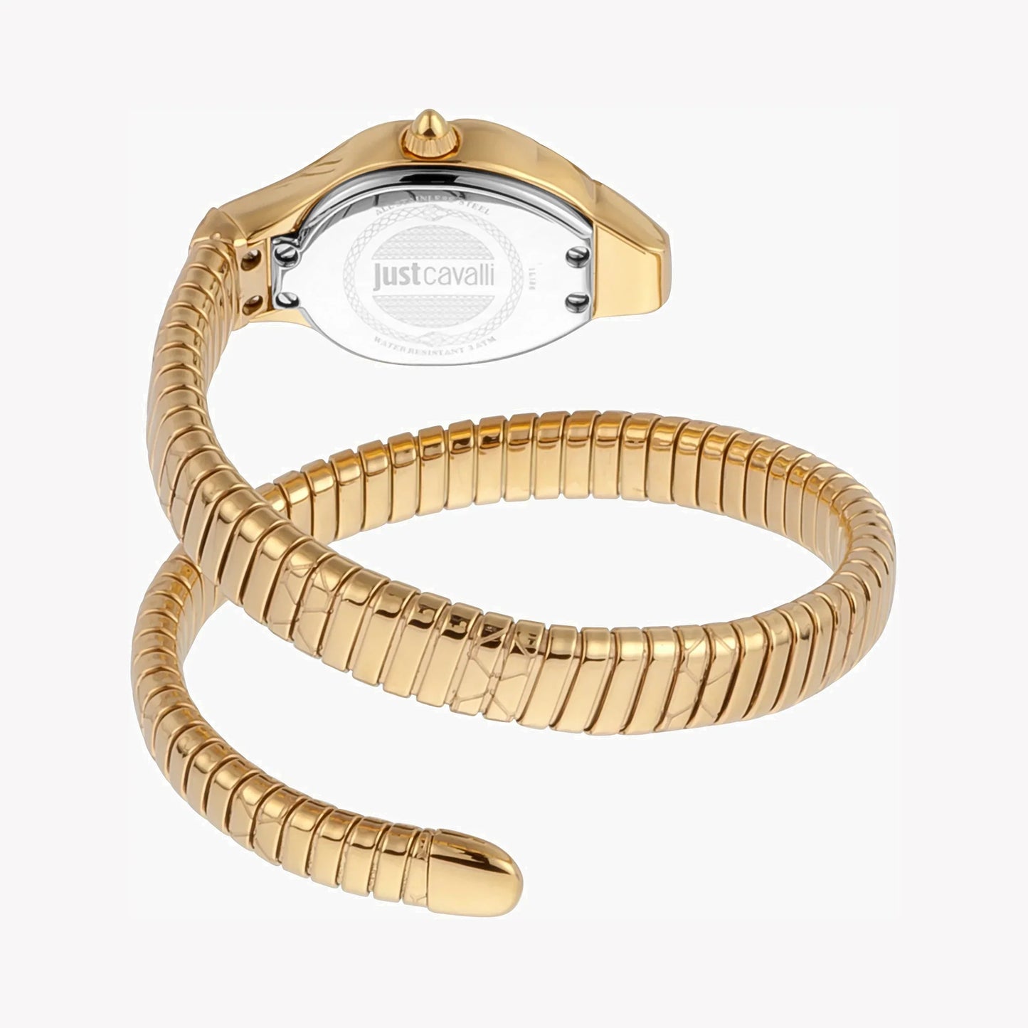 Just Cavalli Women's Gold Stainless Steel Watch, Champagne Dial | Jc1l186m0025