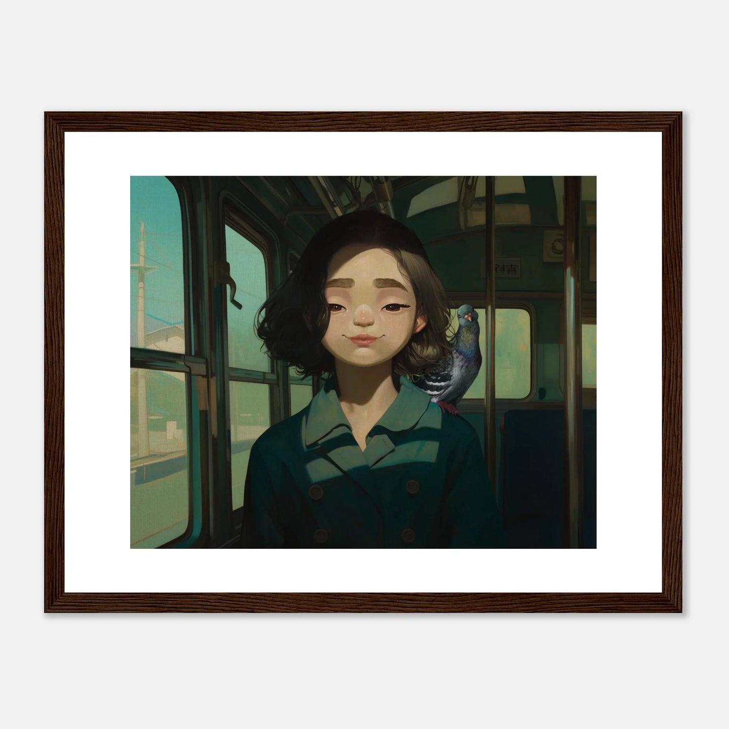 Bebe Wahyu - 'Joyful Journey' Framed Print