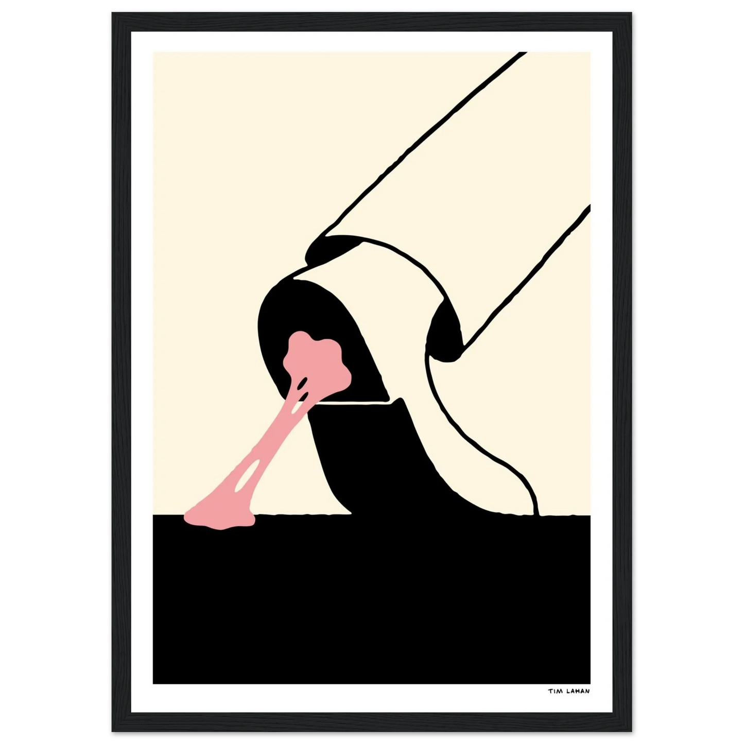 Tim Lahan - 'Stuck' Framed Print
