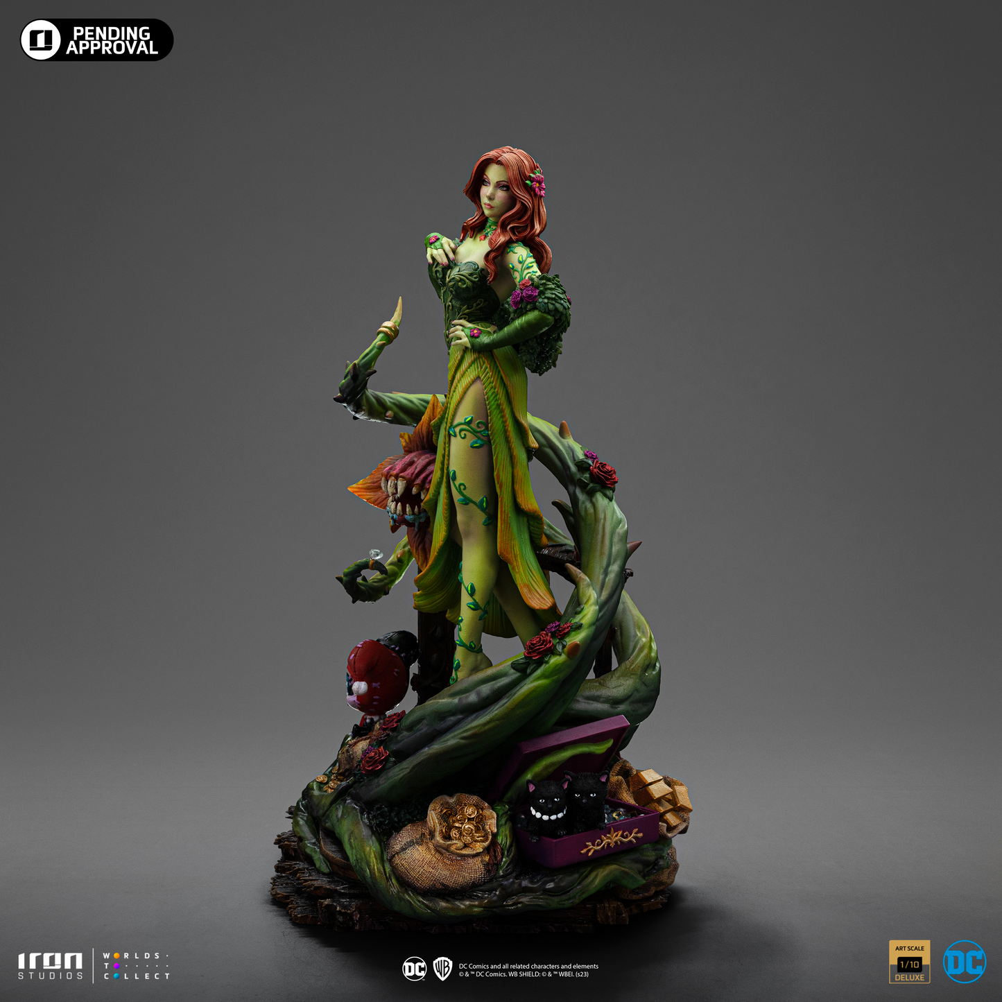 Poison Ivy Deluxe - Gotham City Sirens - Art Scale 1/10 - Iron Studios