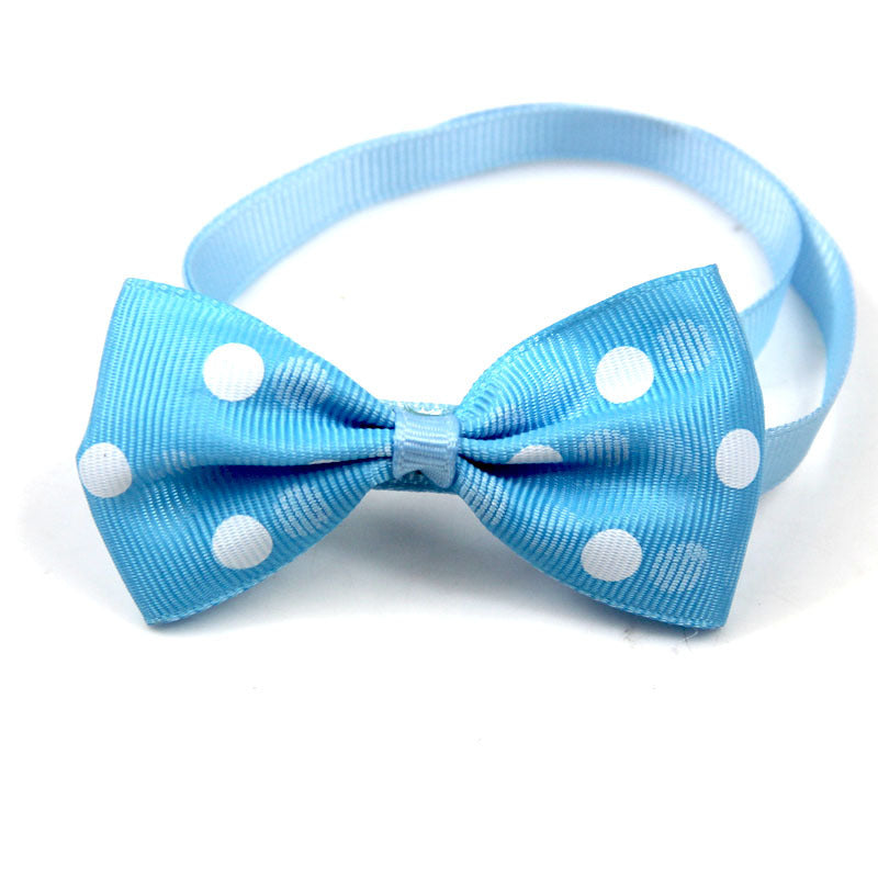 Pet Supplies Accessories Polka Dot Bow Tie