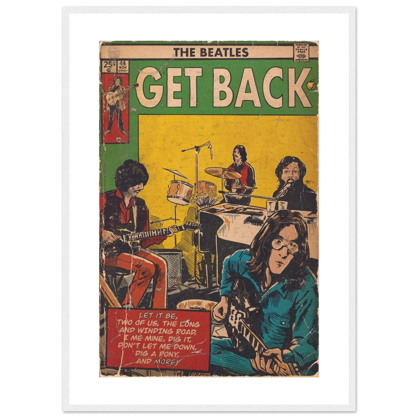 Mark Scicluna - 'Can you Dig it?' Framed Print