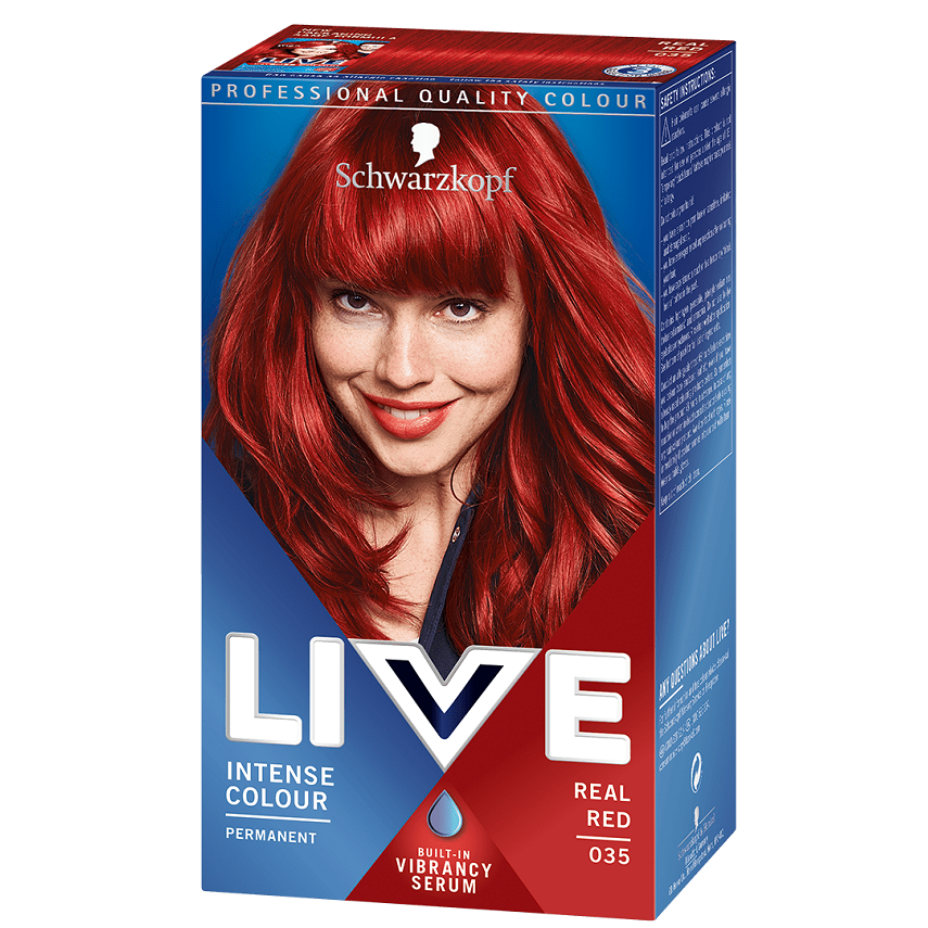 Schwarzkopf Live Intense Colour (19 Shades) Vibrant Semi-Permanent Hair Dye for Bold, Luminous Results