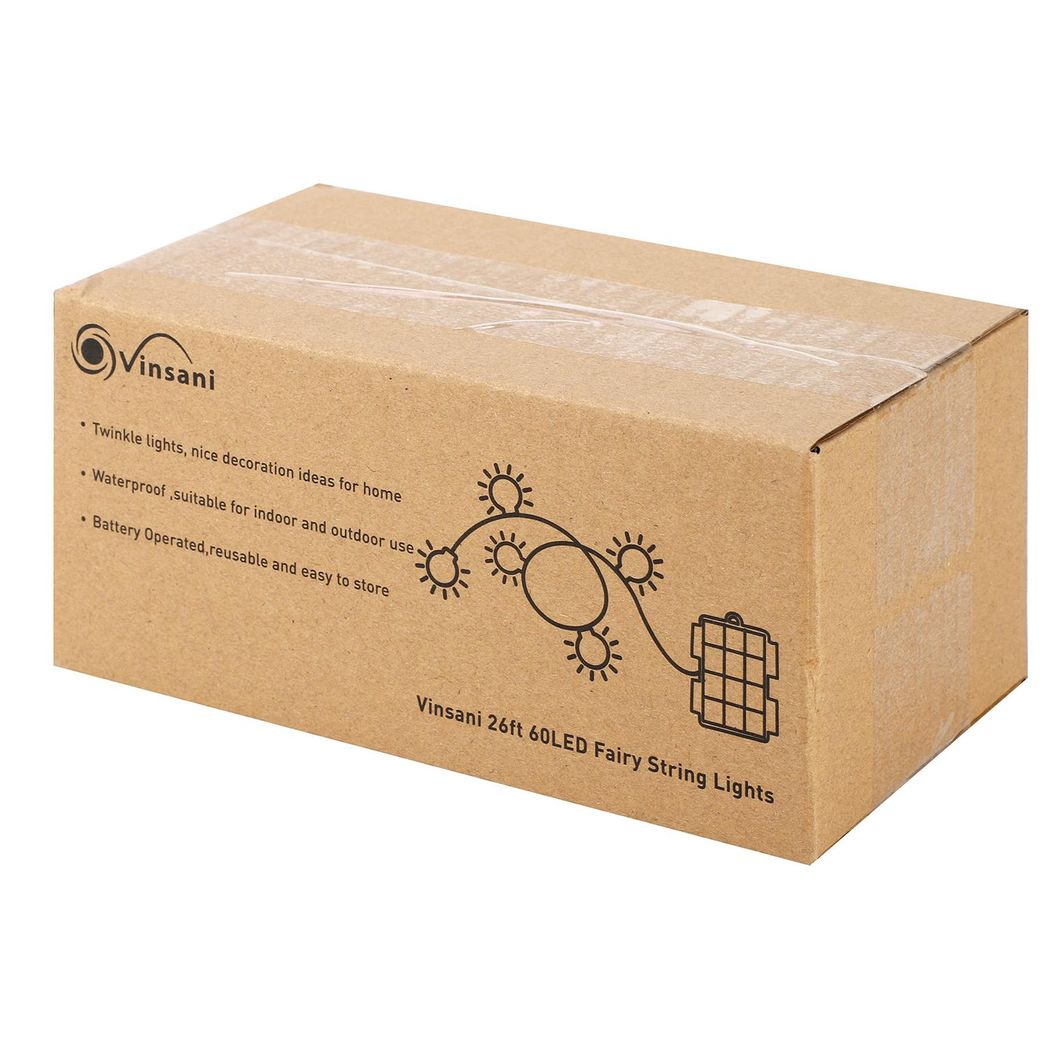 Vinsani 26ft 60LED Fairy String Lights 1010056