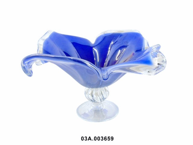 T. MURANO GLASS - "GIGLIO" VASE