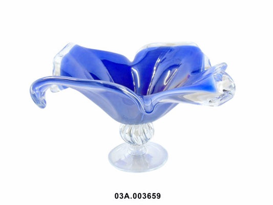T. MURANO GLASS - "GIGLIO" VASE